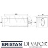 Bristan Flute Bath Spout Dimensions